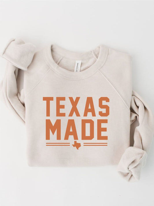 Texas Made Premium Crewneck Graphic Sweatshirt